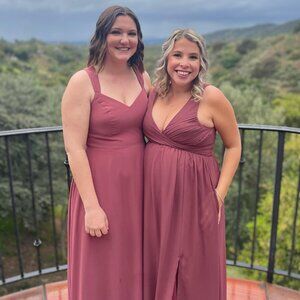 Birdy Grey Laurie Empire Dress in Rosewood